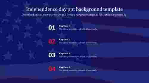 Independence day ppt background template 